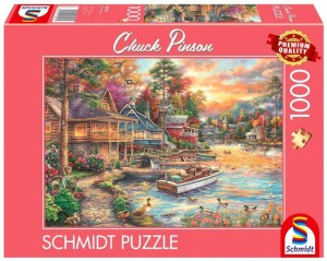 PUZZLE PQ 1000 CHUCK PINSON DOMEK NA WAKACJE G3