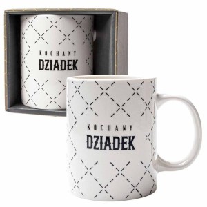 KUBEK PREZENTOWY KOCHANY DZIADEK, BE-HAPPY GIFTS