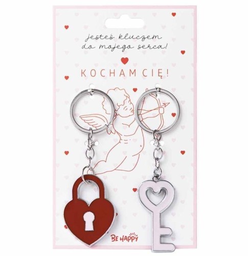 Breloki upominkowe Kocham Cię, Be-Happy Gifts