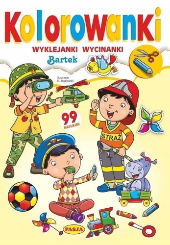 Kolorowanki. Bartek, praca zbiorowa