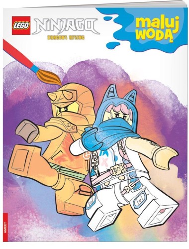 Lego Ninjago. Maluj Wodą, praca zbiorowa