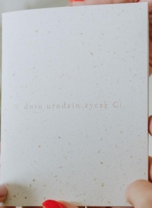 KSIĄŻECZKA W DNIU URODZIN ŻYCZĘ CI...