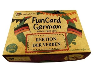 FUN CARD GERMAN REKTION DER VERBEN CREATIVO