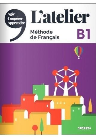 Atelier B1 podręcznik + DVD-ROM, praca zbiorowa