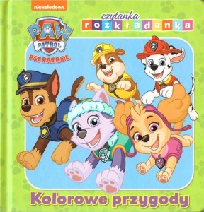 PSI PATROL. CZYTANKA ROZKŁADANKA. KOLOROWE...