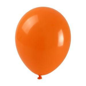 BALONY PASTELOWE POMARAŃCZOWE 25CM 100SZT