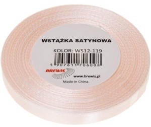 WSTĄŻKA SATYNOWA SZAMPAŃSKA 6MM X 32M