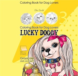 KOLOROWANKA ANTYSTRESOWA 200X200 LUCKY DOGGY 3