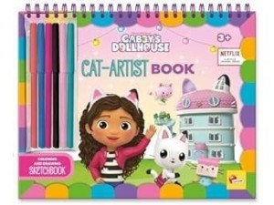 KOCI DOMEK GABI GAB-TASTIC COLORING BOOK