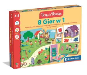 EDUKACYJNY ZESTAW 8W1, CLEMENTONI