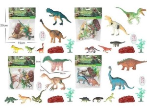 ZESTAW DINOZAURÓW Z JAJEM, MERKPOL