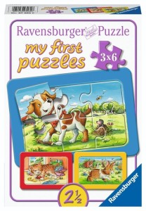 PUZZLE 3X6 MY ANIMAL FRIENDS, RAVENSBURGER