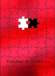 KARNET B6 WALENTYNKI - PUZZLE