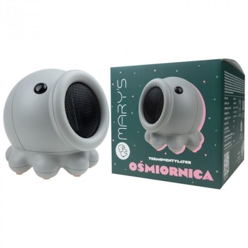 Mini grzejnik ośmiornica szara