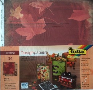 DESIGN-PAPIER 190 G/M2 30,5X30,5CM 5ARK