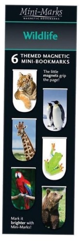 Zakładki magnetyczne Wildlife 6 sztuk, IF