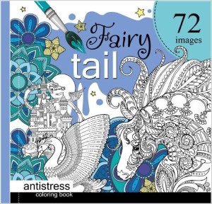 KOLOROWANKA ANTYSTRESOWA 200X200 FAIRY TAIL WRÓŻKI