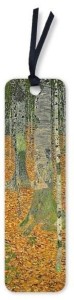 ZAKŁADKA DO KSIĄŻKI BRZOZOWY LAS GUSTAV KLIMT
