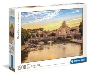 PUZZLE 1500 HQ ROME, CLEMENTONI