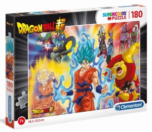PUZZLE 180 SUPER KOLOR DRAGON BALL, CLEMENTONI