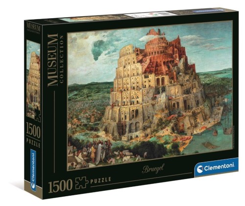 Puzzle 1500 The Tower of Babel, Clementoni