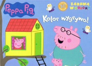 ŚWINKA PEPPA. ZABAWA W KOLORY. KOLOR WYGRYWA!