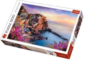 PUZZLE 1500 WIDOK NA MIASTECZKO MANAROLA TREFL