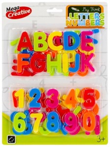 LITERKI/CYFERKI EDUKACYJNE MAGNETYCZNE