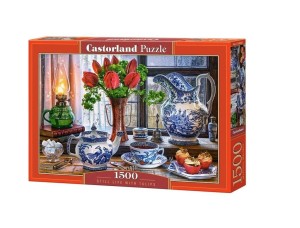 PUZZLE 1500 STILL LIFE WITH TULIPS CASTOR