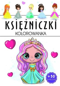 KSIĘŻNICZKI - KOLOROWANKA, PRACA ZBIOROWA
