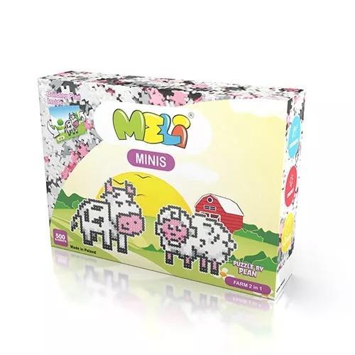 Klocki Meli Minis Farm 2w1, Meli
