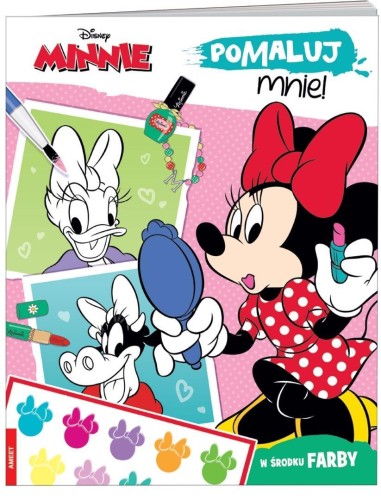 Disney Minnie. Pomaluj mnie!, praca zbiorowa