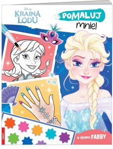 DISNEY KRAINA LODU. POMALUJ MNIE!, PRACA ZBIOROWA