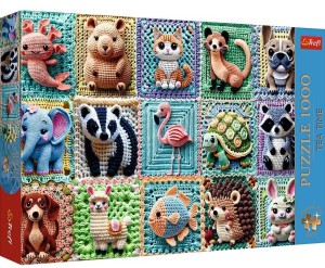 PUZZLE 1000 SZYDEŁKOWE ZWIERZĄTKA TREFL, TREFL
