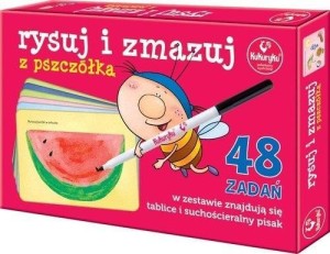 RYSUJ I ZMAZUJ Z PSZCZÓŁKĄ, KUKURYKU