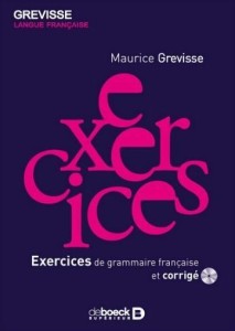 EXERCICES DE GRAMMAIRE FRANCAIS ET CORRIGE + CD
