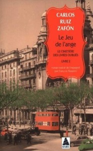 CIMETIERE DES LIVRES OUBLIES T.2 JEU DE L'ANGE