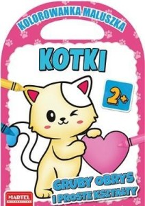 KOLOROWANKA MALUSZKA. KOTKI, PRACA ZBIOROWA