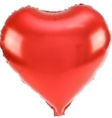 BALON FOLIOWY SERCE CZERWONY