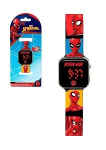 ZEGAR CYFROWY SPIDERMAN, KIDS EUROSWAN