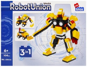KLOCKI KONSTRUKCYJNE ROBOT 106 ELEMENTÓW ALLEBLOX