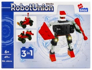 KLOCKI KONSTRUKCYJNE ROBOT 40 ELEMENTÓW ALLEBLOX