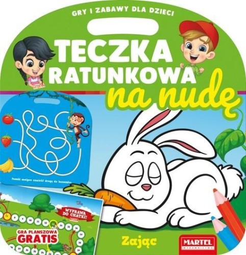Teczka ratunkowa na nudę - zając, praca zbiorowa
