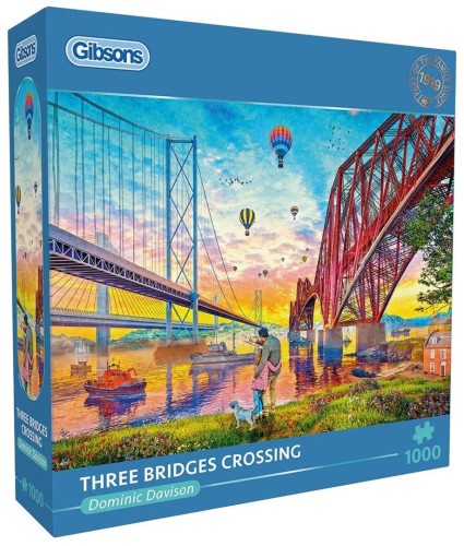 Puzzle 1000 Trzy mosty, Szkocja, Gibsons