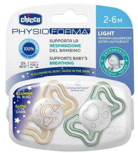 SMOCZEK USPOKAJAJĄCY LIGHT SILIKON LUMI 2SZT 2-6M