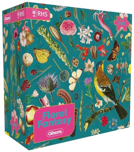 Puzzle 500 Kwiatowa fantazja, Gibsons