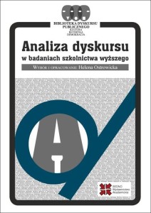 ANALIZA DYSKURSU W BADANIACH SZKOLNICTWA WYŻSZEGO