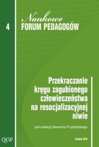 PRZEKRACZANIE KRĘGU ZAGUBIONEGO CZŁOWIECZEŃSTWA..