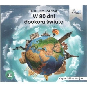W 80 DNI DOOKOŁA ŚWIATA AUDIOBOOK, JULIUSZ VERNE