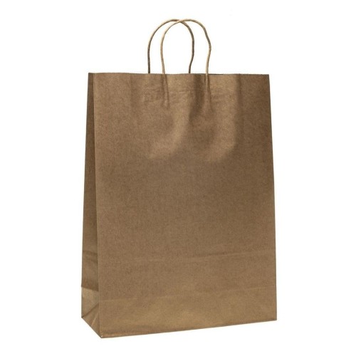 Torebka ozdobna kraft 31x42x12cm ROZETTE, Rozette